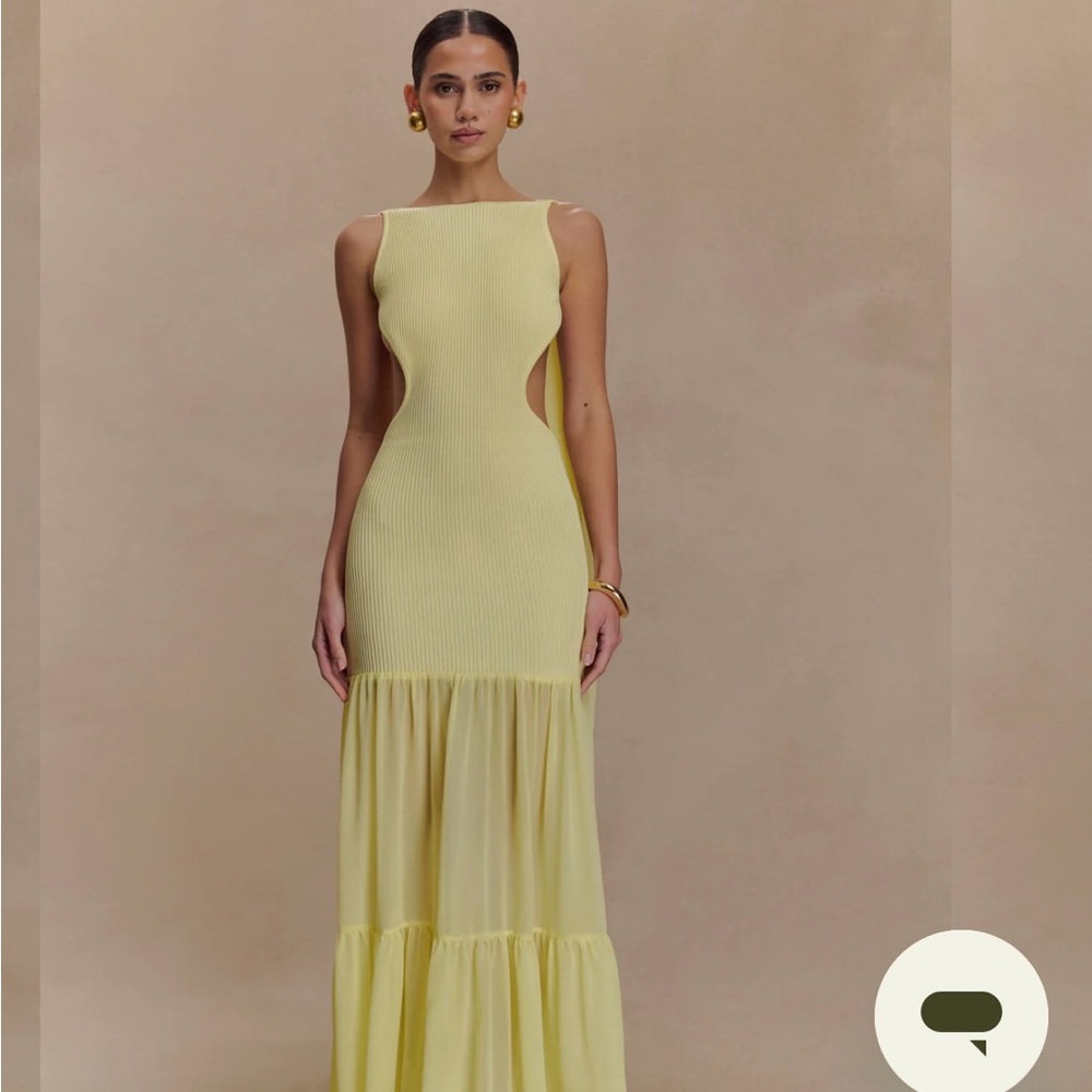 Meshki Lemon Maxi Dress